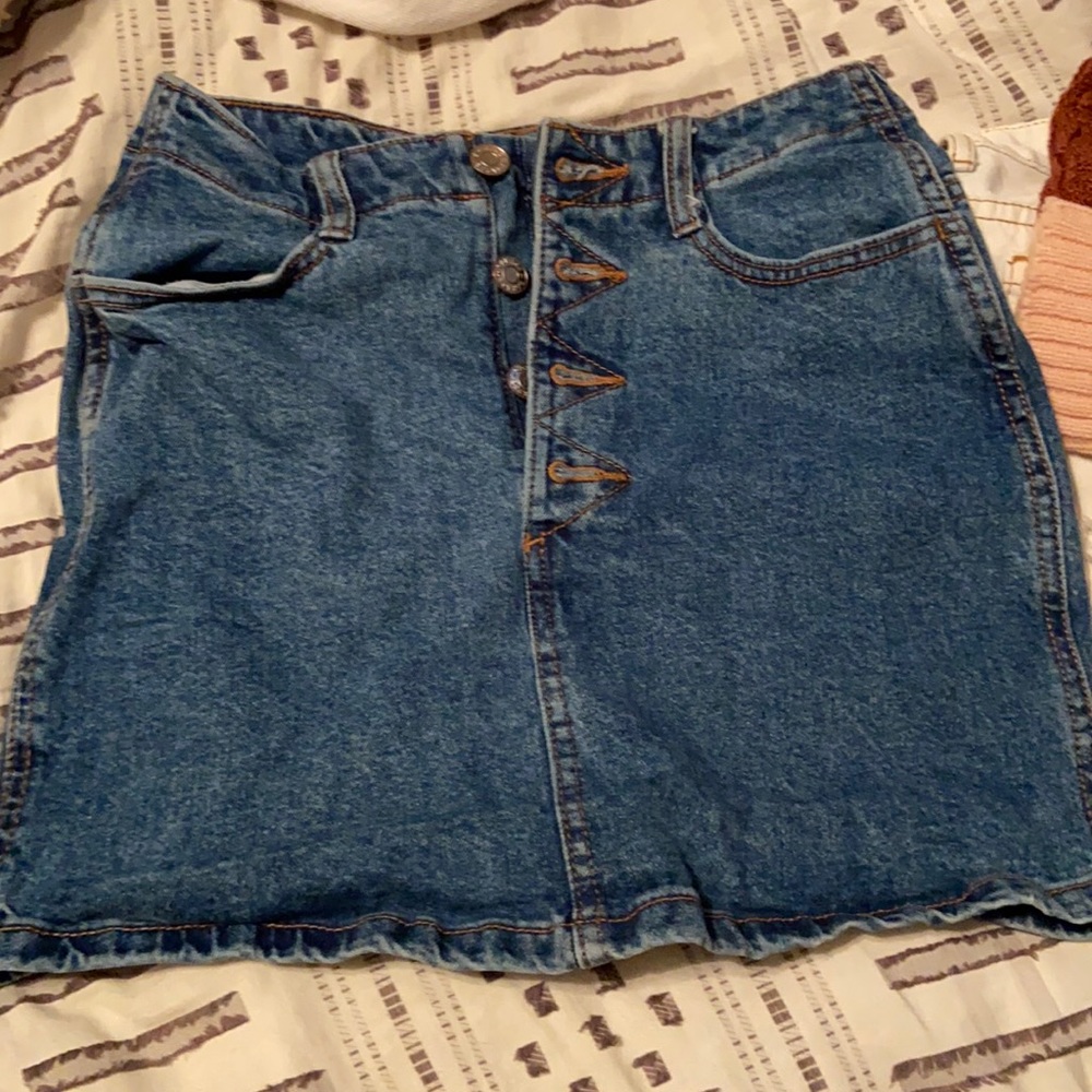 Garage Jean skirt